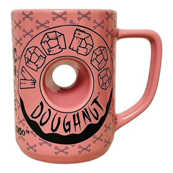 Voodoo Doughnut Hole Coffee Mug Universal Orlando The Magic is in the hole. - Picture 1 of 6
